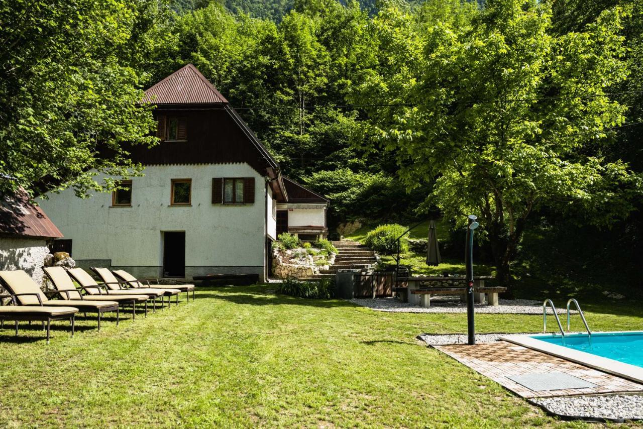 Gorska Vila Mountain Villa Soča Eksteriør billede