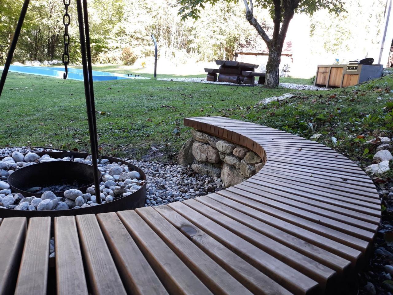 Gorska Vila Mountain Villa Soča Eksteriør billede
